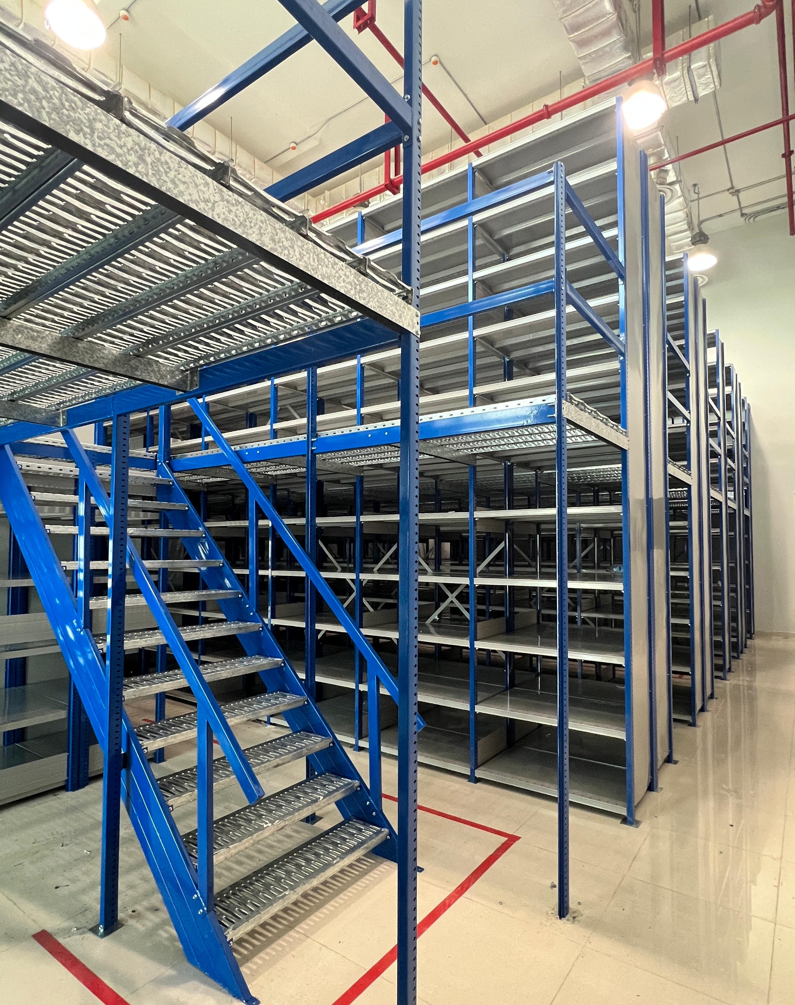 Tech Mezz Mezzanine System – Raboo Aljazirah For Shelving And Storage Systems